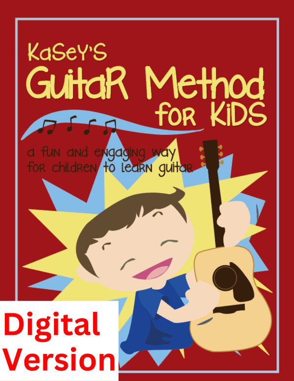 Kasey's Guitar Method for Kids - Digital Interactive Book