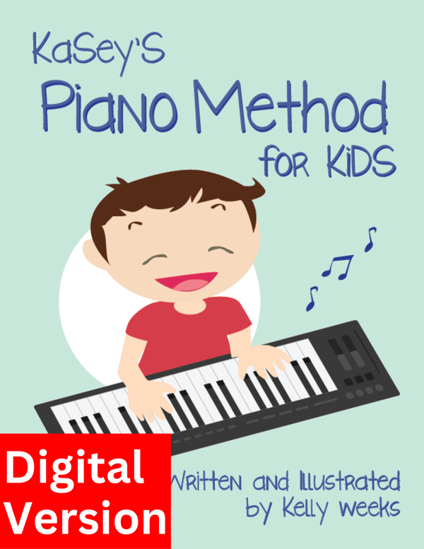 Kasey's Piano Method for Kids - Digital Interactive Book