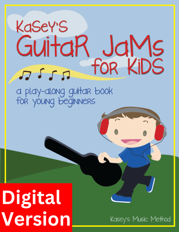 Kasey's Guitar Jams for Kids - Digital Interactive Book